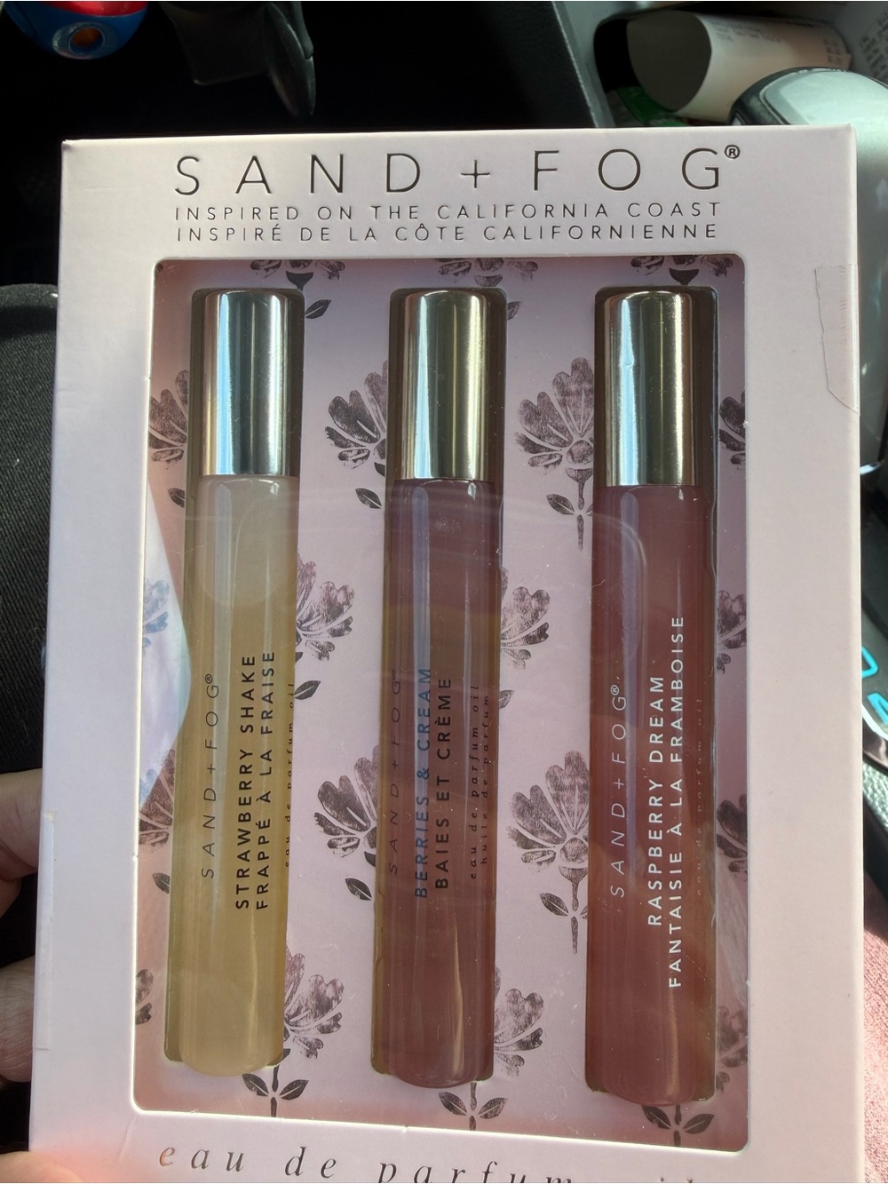 SAND + FOG Eau de Parfum Oils Gift Set 3-Piece Perfume Oil Gift Set